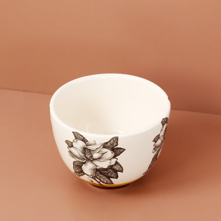 Laura Zindel Small Deep Bowl / Magnolia