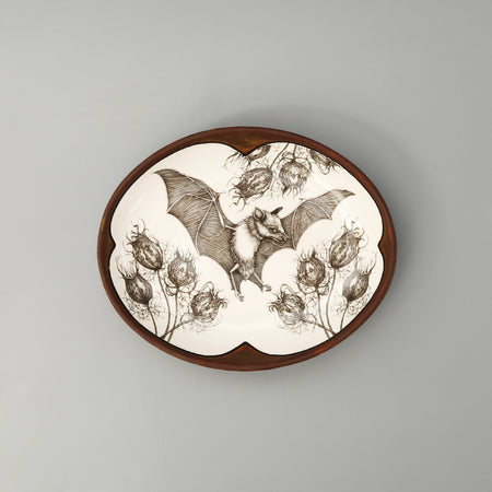 Laura Zindel Small Serving Dish / Bat