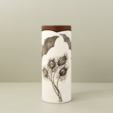 Laura Zindel Canister Vase / Small / Bat