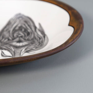 Laura Zindel Rectangular Serving Dish / Artichoke