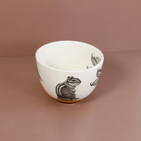 Laura Zindel Small Deep Bowl / Chipmunk #3