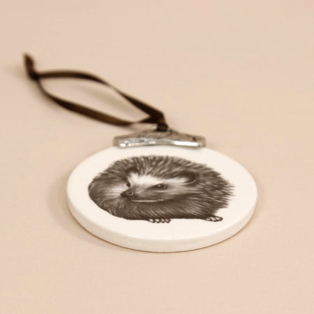 Laura Zindel Ornament / Hedgehog #2