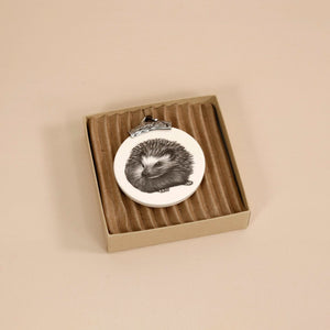 Laura Zindel Ornament / Hedgehog #2