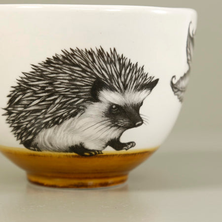 Laura Zindel Small Deep Bowl / Hedgehog #1