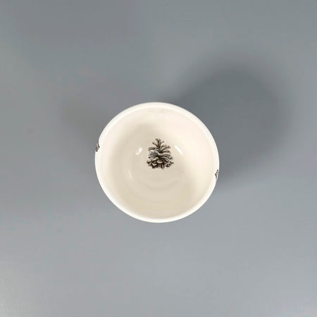 Laura Zindel Small Deep Bowl / Pine Branch