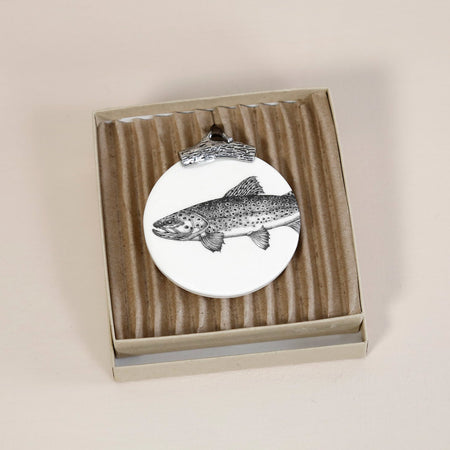 Laura Zindel Ornament / Brown Trout