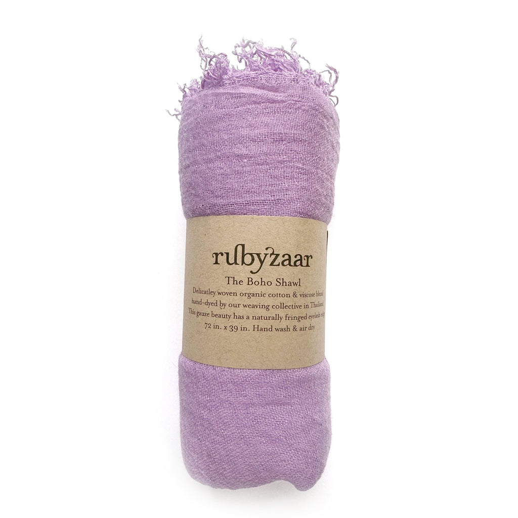 Boho Scarf / Lavender