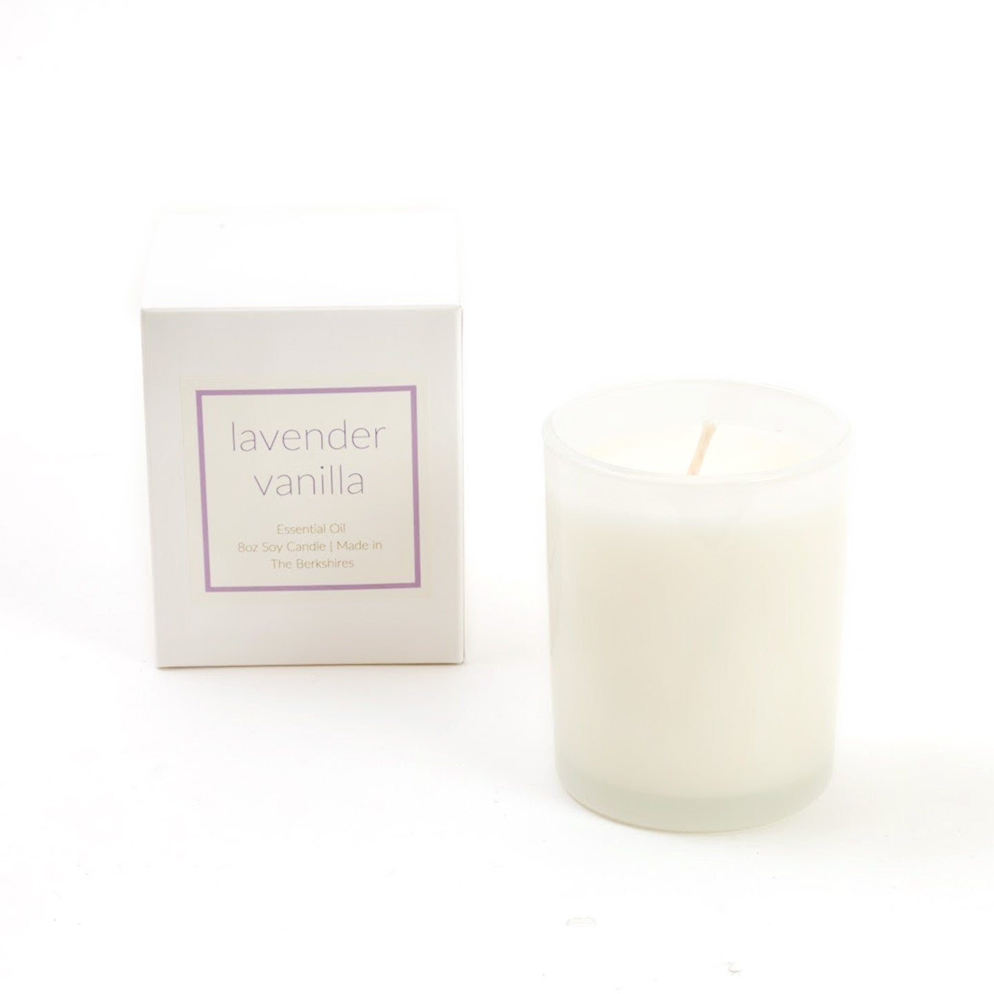 Lavender Vanilla Candle - 8oz