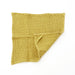 Linen Waffle Washcloth / Lemon Curry