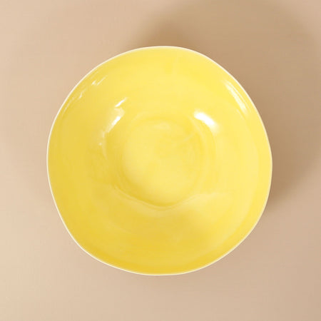 Davistudio Veggie Serving Bowl / Lemon