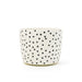 Large Handmade Planter / Polka Dots
