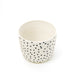 Large Handmade Planter / Polka Dots