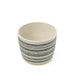 Large Handmade Planter / Stripes