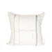 Linen Floret Pillow / Angora