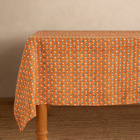 Linen Lozenge Tablecloth