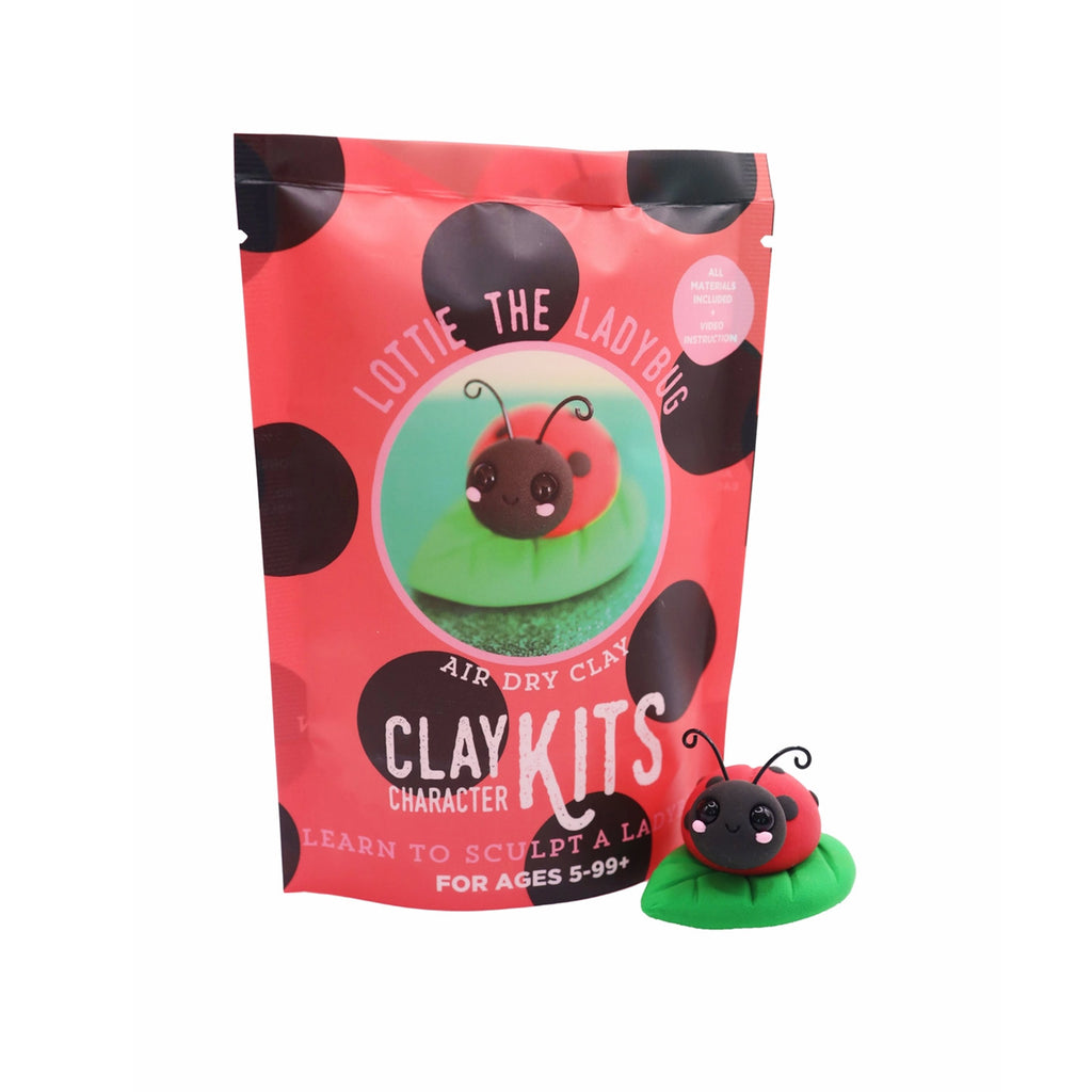 Lottie the Ladybug DIY Polymer Clay Kit | Arts & Craft Kit