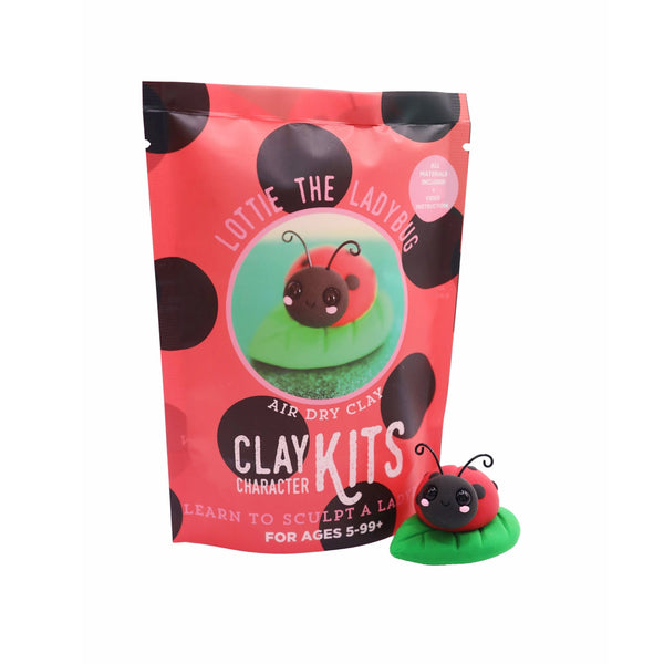 Lottie the Ladybug DIY Polymer Clay Kit | Arts & Craft Kit