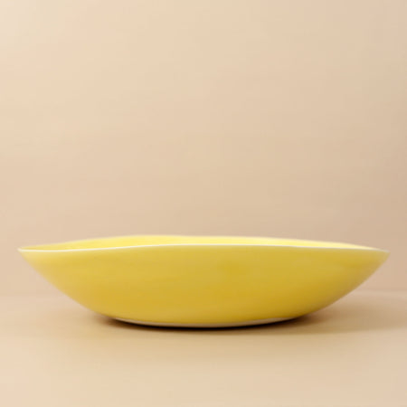 Davistudio Low Serving Bowl / Lemon