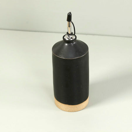 m.bueno Olive Oil Ceramic Bottle / Black