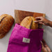 Bee's Wrap Bread Bag / Magenta Meadow
