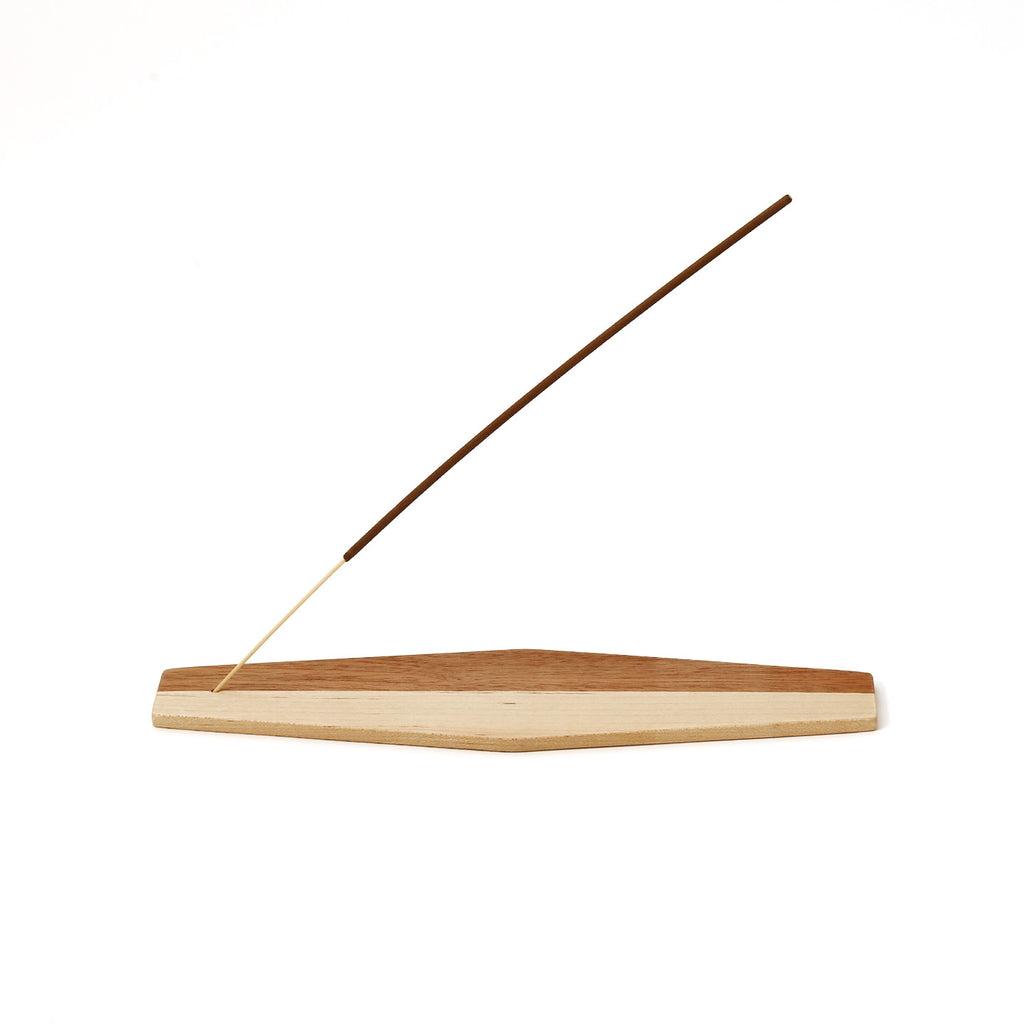 Moderna Incense Holder / Mahogany & Maple