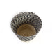 Makaua Palm Leaf Conical Basket / Pinto Gris