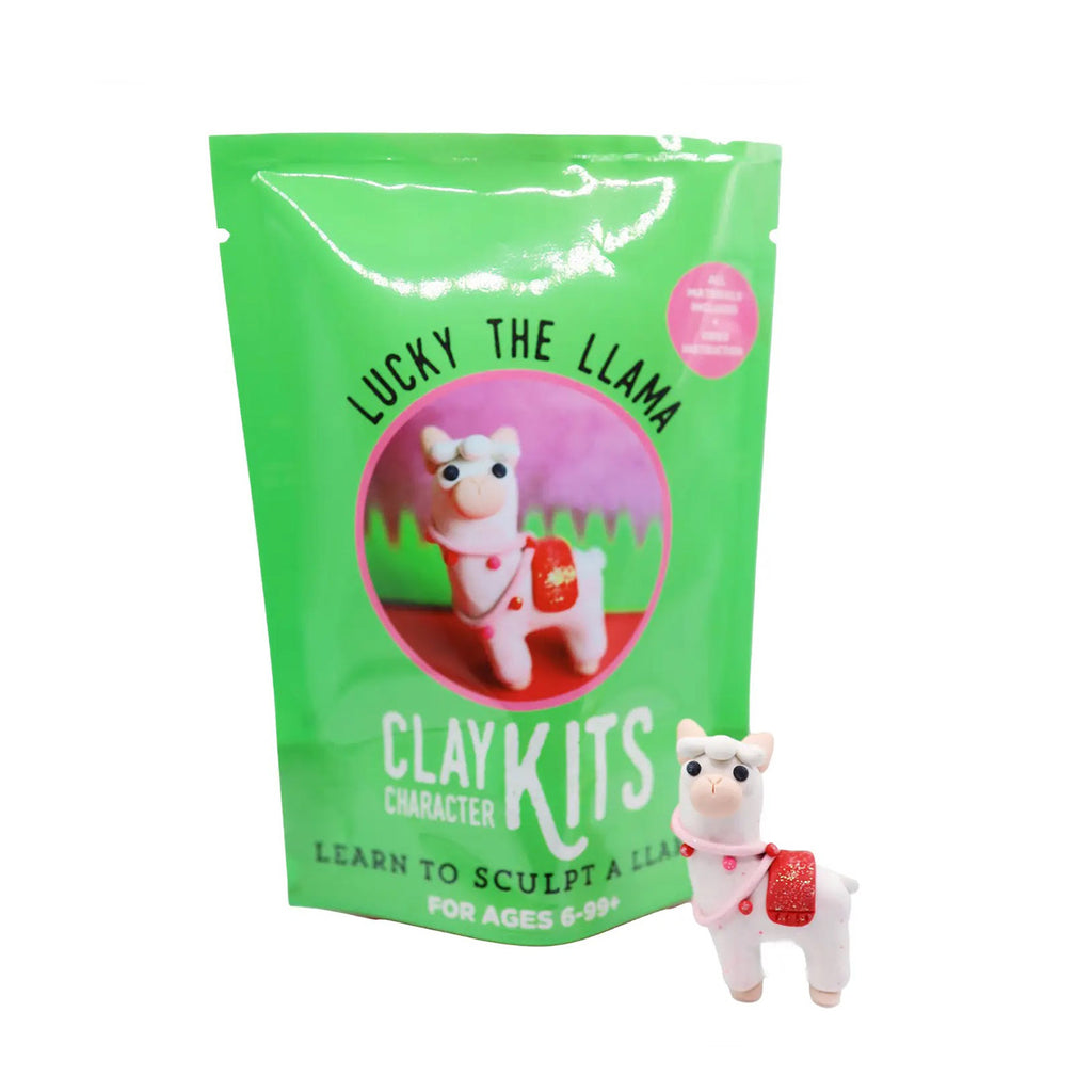 Lucky The Llama DIY Polymer Clay Kit | Arts & Craft Kit