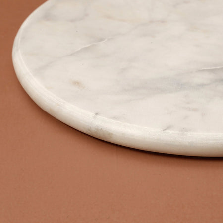 White Marble Cheese Board