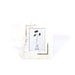 Marble & Brass Corners Picture Frame / 5" x 7"