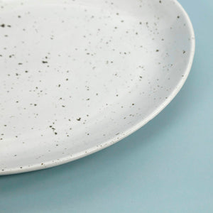 Marcus Oval Serving Platter/  White Salt Glaze