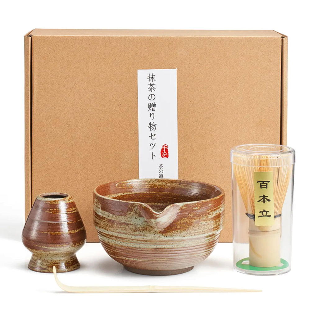 Japanese Matcha Set / Brown