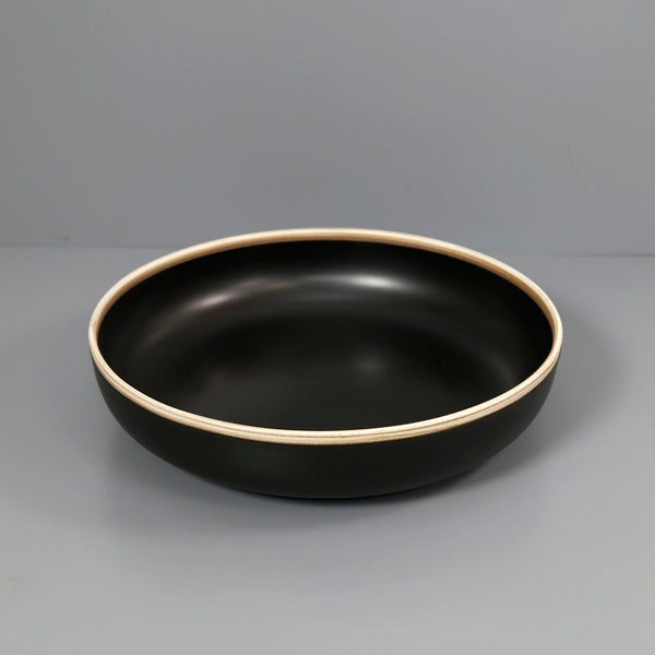 Matte Black Extra Large Serving Bowl