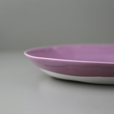 Davistudio Large Oval Platter / Mauve