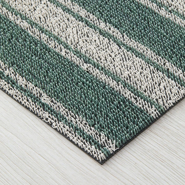 Chilewich Shag Rugs / Boardwalk Stripe Seaside