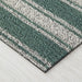 Chilewich Shag Rugs / Boardwalk Stripe Seaside