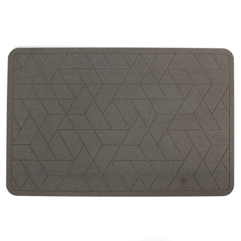 Diatomite Bath Mat / Dark Gray