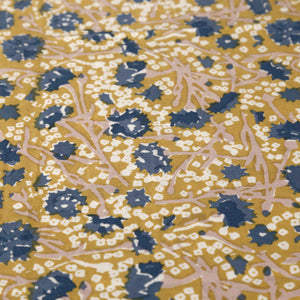 Meadows Blue & Green Block Print Rectangle Tablecloths