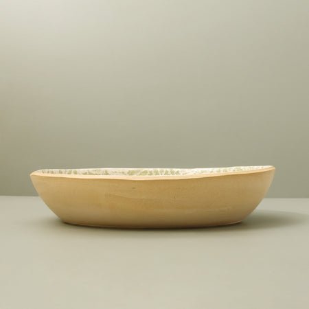 Medium Nested Oval Bowl / Citrus / Tropica
