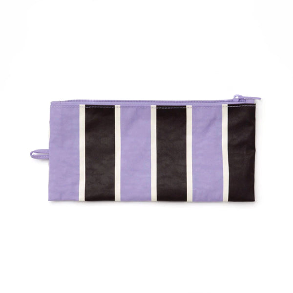 Baggu Flat Medium Zip Pouch / Candy Stripe