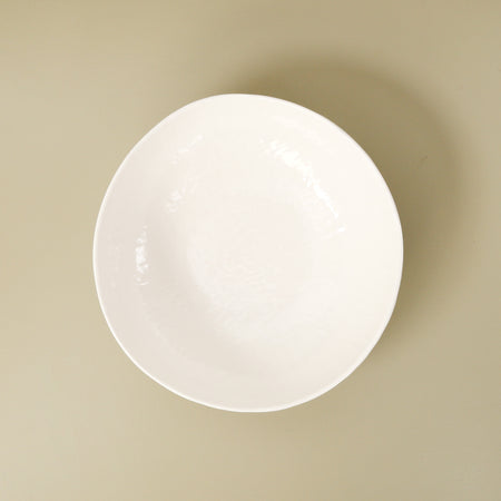 Relish Melamine Oval Serving Bowl / Cream