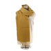 Merino Wool Scarf / Gold