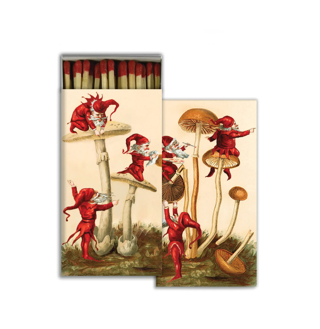 Holiday Design Matchboxes / Merry Mushrooms