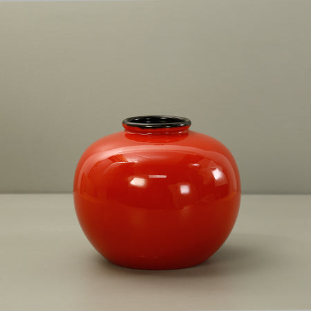 Jade Ring Vase / Coral