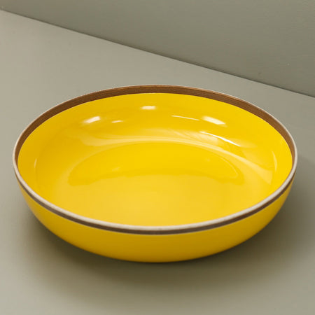 Middle Kingdom Large Serving Bowl / Yellow