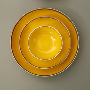 Middle Kingdom Large Serving Bowl / Yellow