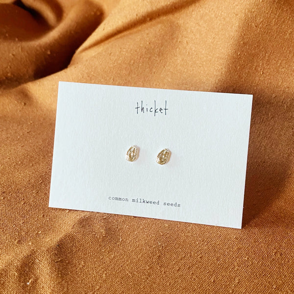 Cast Common Milkweed Seed Studs