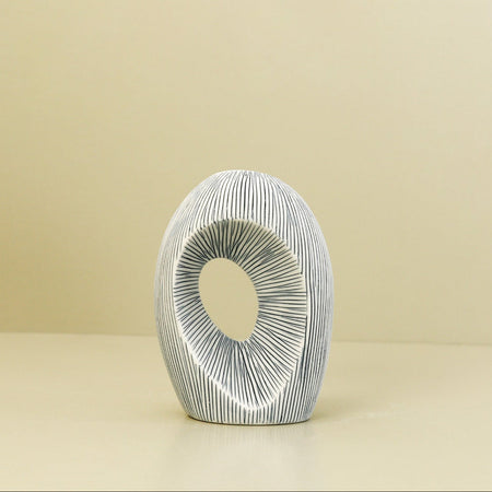 Mini Artura Vase / Blue Stripe