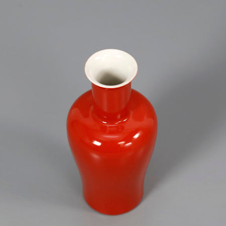 Mini Vase / Coral Red