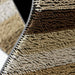 Chilewich Shag Rugs / Even Stripe Mocha
