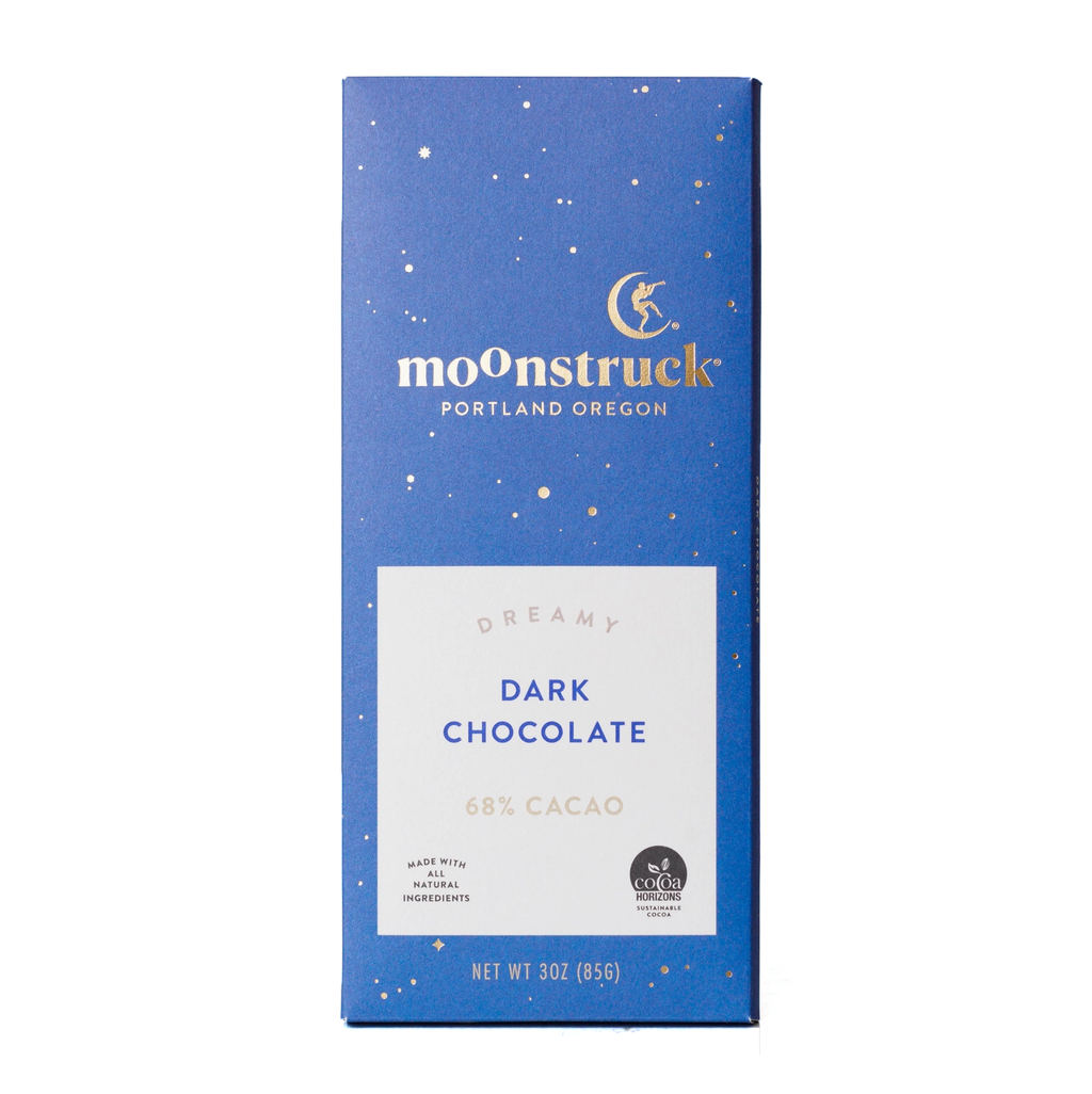 Moonstruck Chocolate / 68% Cacao Dreamy Dark Chocolate